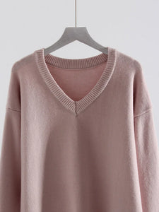 V Neck Oversized Sweaters