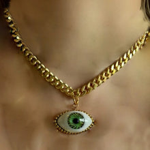 Load image into Gallery viewer, New Bohemian Style Irregular Design Natural Turquoise Bead Necklace for Women Gold Stainless Steel Chain Sand Vintage Jewelry
