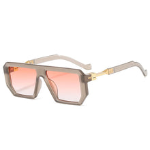 Load image into Gallery viewer, Retro Polygon Square Sunglasses Women Fashion Jelly Color Eyewear Shades UV400 Brand Designer Men Trending Sun Glasses
