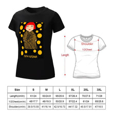 Load image into Gallery viewer, Yellow dots Yayoi Kusama inspired T-Shirt cute clothes vintage clothes female Short sleeve tee t-shirt dress for Women plus size
