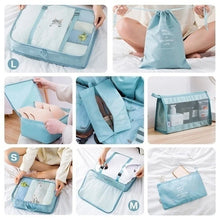 Load image into Gallery viewer, 8PCS/Set Organizer Bags for Travel Organizer  Luggage Waterproof
