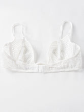 Load image into Gallery viewer, Sujetador espaciador Sexy en forma de U, ropa interior transpirable de malla fina con aros, lencería cómoda y elegante, bralette
