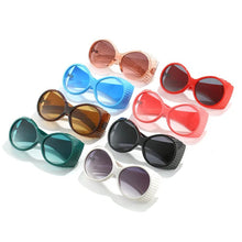 Load image into Gallery viewer, Fashion Hollywood Vintage Oval Oversized Women Sunglasses
