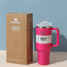 Load image into Gallery viewer, Stanley 40oz Tumbler With Handle With Straw Lids Stainless Steel Vacuum Insulated Car Mug Thermal Iced Travel Cup
