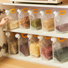 Load image into Gallery viewer, Grain Storage Bag Portable Fresh Keeping Bag Recyclable Portable Transparent Grain Storage Bags
