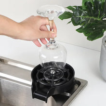 Load image into Gallery viewer, Household High Pressure Cup Washer Coffee Bar ABS Automatic Flushing Push Cup Washer Kitchen Coffee Accessories
