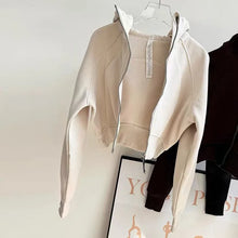 Load image into Gallery viewer, Running Zipper Workout Jacket  Sportswear GymYoga Clothing Sport Coat
