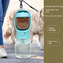 Load image into Gallery viewer, Portable Dog Cat Water Bottle with Storage Food and Water Container

