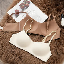 Load image into Gallery viewer, Sexy Bra Brassieres Seamless Push Up Bralette for Women Backless Underwear Triangle Cup Gathering Bra Women&#39;s Sexy Lingerie
