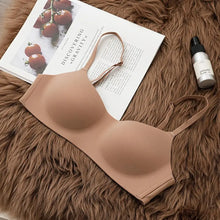 Load image into Gallery viewer, Sexy Bra Brassieres Seamless Push Up Bralette for Women Backless Underwear Triangle Cup Gathering Bra Women&#39;s Sexy Lingerie
