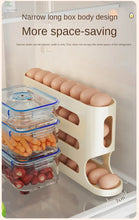 Load image into Gallery viewer, 4-layer Slide Egg Storage Box Ladder Style Egg Box Storage Refrigerator Side Door Large Capacity Automatic Egg Rolling Machine
