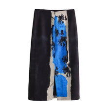 Load image into Gallery viewer, Spring Printed Straight Skirt  Chic
