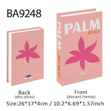 Load image into Gallery viewer, Palm Capri Ibiza Miami Tulum Fake Book Storage Box Travel Series Colorful Decorative Coffee Table Books Shooting Prop Home Decor
