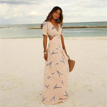 Load image into Gallery viewer, Alicia Boho Floral  Beach Dress
