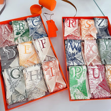 Load image into Gallery viewer, Fashion Women Silk Letter Design Scarf
