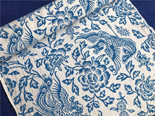 Load image into Gallery viewer, Peacock  100% Cotton Fabric for Table decoration
