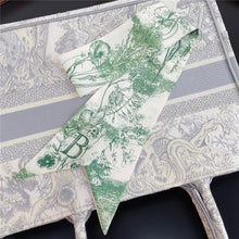 Load image into Gallery viewer, Fashion Women Silk Letter Design Scarf
