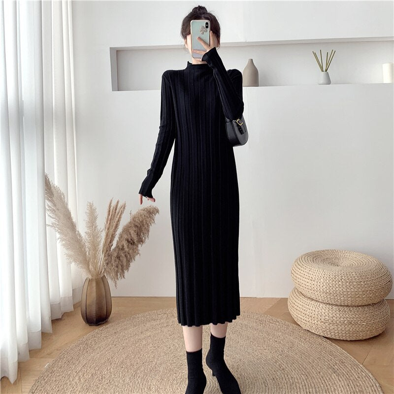 Knitted  Sweater Dress