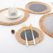 Load image into Gallery viewer, Table Mats Rattan Coaster
