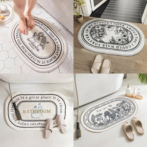 Vintage Style  Bath Mat