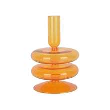 Load image into Gallery viewer, Taper Candle Holders Glass Decoration
