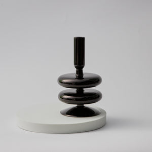 Taper Candle Holders Glass Decoration