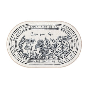 Vintage Style  Bath Mat