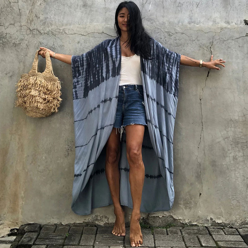 Bohemian Embroidery  Beach Cover Tunic