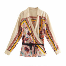 Load image into Gallery viewer, New Summer Set Long Sleeve Design V-Neck Sleepwear

