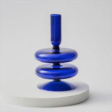 Load image into Gallery viewer, Taper Candle Holders Glass Decoration
