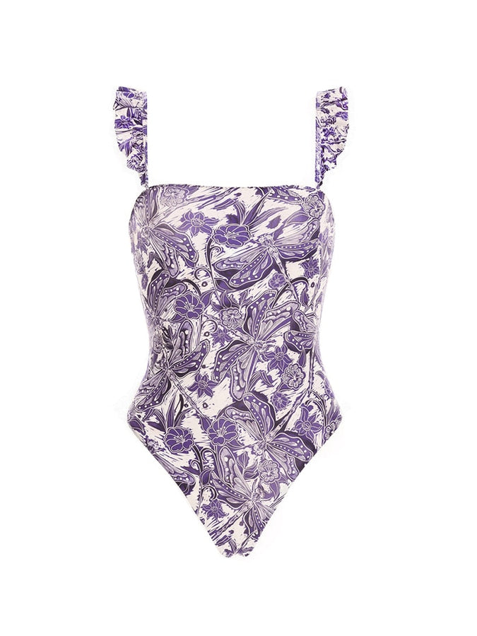 Anthrop  With Cover Up Swimsuit Two Pieces