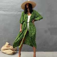 Load image into Gallery viewer, Bohemian Embroidery  Beach Cover Tunic
