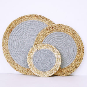 Table Mats Rattan Coaster