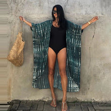 Load image into Gallery viewer, Bohemian Embroidery  Beach Cover Tunic
