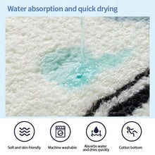 Load image into Gallery viewer, Vintage Style  Bath Mat
