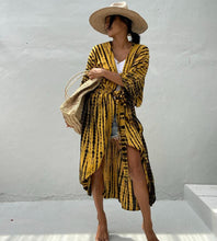 Load image into Gallery viewer, Bohemian Embroidery  Beach Cover Tunic

