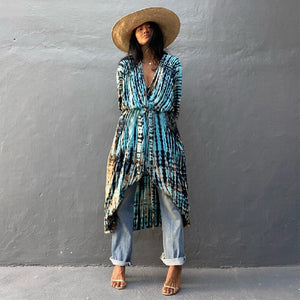Bohemian Embroidery  Beach Cover Tunic
