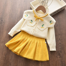 Load image into Gallery viewer, fashion girl Knit Bow Dresses
