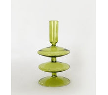 Load image into Gallery viewer, Taper Candle Holders Glass Decoration
