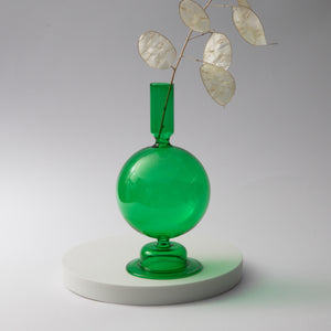 Taper Candle Holders Glass Decoration