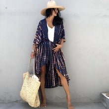 Load image into Gallery viewer, Bohemian Embroidery  Beach Cover Tunic

