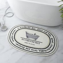 Load image into Gallery viewer, Vintage Style  Bath Mat
