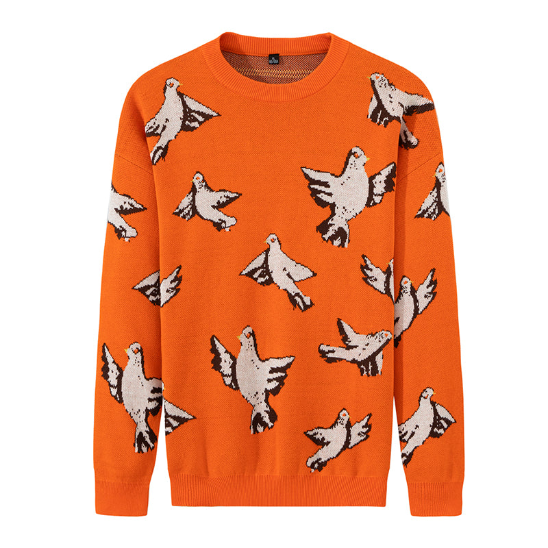 Bird Sweater Oversized