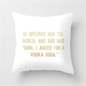 Carlotta Home Decoration Throw Pillow Cover