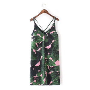Calixa Casual tropical Dress
