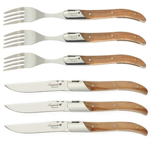 Steak Knives Forks 6 pieces