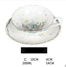 Load image into Gallery viewer, Mellissa coffee cup set English flower cup
