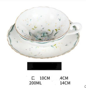 Mellissa coffee cup set English flower cup