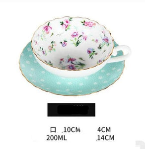 Mellissa coffee cup set English flower cup