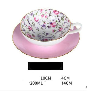 Mellissa coffee cup set English flower cup